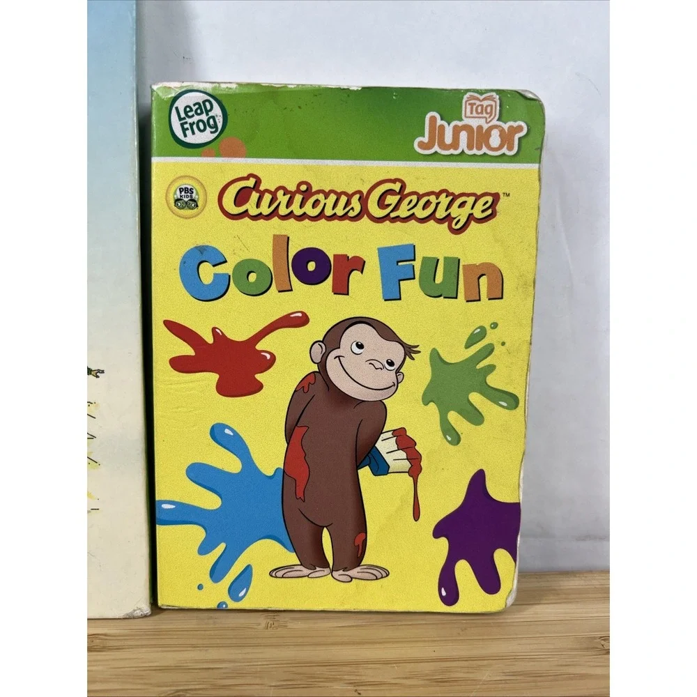 LeapFrog‎ TAG Book Lot – Fancy Nancy & Curious George (2 Books)
